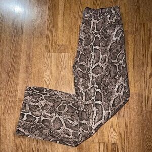 Snakeskin Jeans